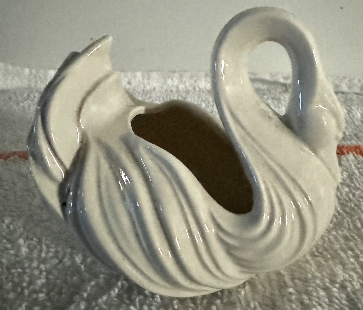 Vintage Ceramic Swan Figurine